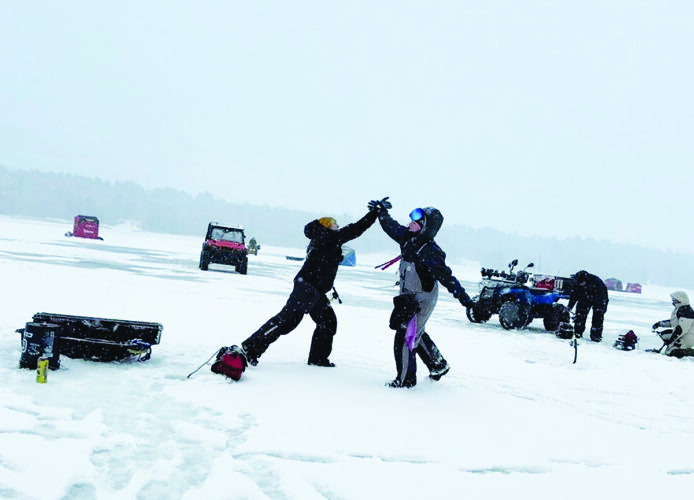 Ice fishing clinic a success